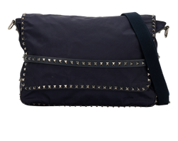 Rockstud Messenger, Nylon, Blue, MII, S, 2*